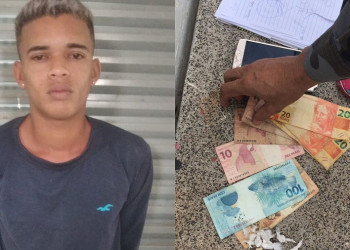 Suspeito de tráfico é preso em Teresina; jovem fez festa com tema ‘maconha’