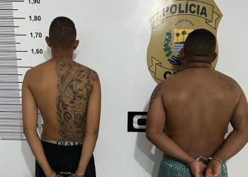 Integrantes de facção criminosa são presos pelo Greco em Teresina