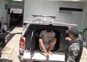 Foragido da justiça por tentativa de latrocínio é preso pela polícia em Teresina