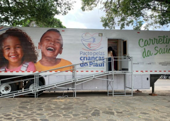 Carretinha da Saúde vai levar atendimentos para 7 municípios do Piauí em outubro; serviços são destinados a crianças de 0 a 6 anos