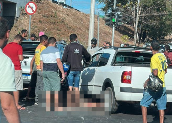 Motorista embriagado colide com motocicleta e deixa duas pessoas gravemente feridas em Teresina