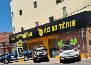 Receita Federal deflagra operação contra pirataria e contrabando em lojas de Teresina