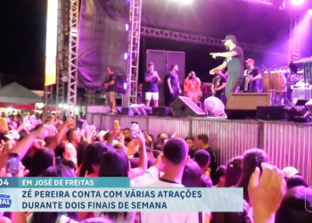 Zé Pereira de José de Freitas, Piauí; assista à cobertura da noite de domingo (28)