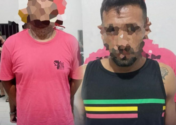 Dupla é presa após efetuar disparos e ameaçar moradores em via pública no Piauí