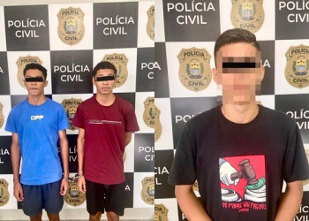 Adolescente e gêmeos são capturados suspeitos de matar jovem dentro de escola em Teresina