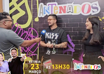 Pode Entrar mostra os bastidores do Antenados, novo programa da TV Antena 10