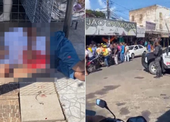 Suspeito de realizar assalto é baleado por policial à paisana após perseguição em Timon