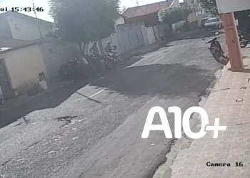 Vídeo mostra momento em que dono de oficina é baleado em Teresina; ASSISTA!