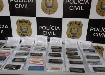 Polícia Civil divulga nova lista de restituição de celulares aos proprietários em Teresina