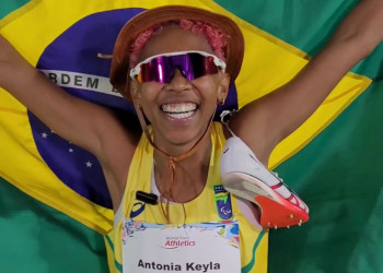 Piauiense Keyla Barros conquista prata no Mundial de Atletismo em Kobe