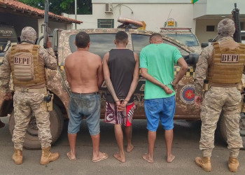 Polícia prende líder de facção e comparsas envolvidos com o tráfico de drogas no interior do Piauí