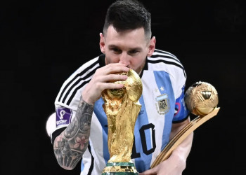 Histórico! Messi faz dois, se torna o maior artilheiro da história das Copas e Argentina vence a Áustria