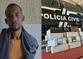 Homem é preso com 24kg de drogas dentro de ônibus em Bom Jesus, interior do Piauí