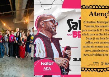 Destaques no Piauí Sampa, Belo faz show em Teresina e evento junino é adiado