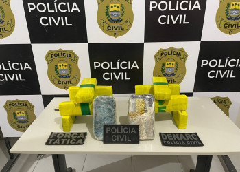 Homem que viajava em ônibus interestadual é interceptado e preso com 12 kg de drogas no Piauí