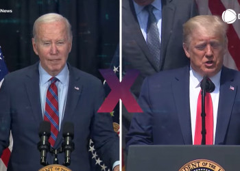 Biden x Trump: RECORD NEWS exibe debate com tradução simultânea nesta quinta (27)
