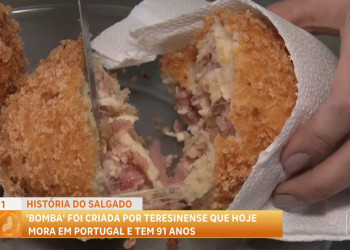 Conheça a história da “bomba”, famoso salgado do Piauí que foi criado há mais de 35 anos; VÍDEO!