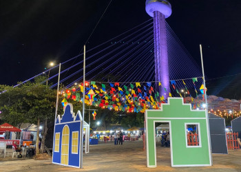 Animação, música boa e campeonato de quadrilhas marcam abertura do 1º Festival Municipal Junino