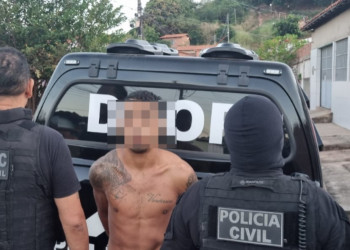 Polícia Civil prende suspeito de tentar matar comerciante a tiros na zona Leste de Teresina