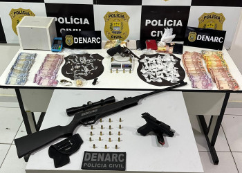 Polícia Civil cumpre mandados e prende suspeitos de tráfico de drogas em Teresina