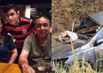 Três pessoas da mesma família morrem em grave acidente de trânsito na BR-316, interior do Piauí