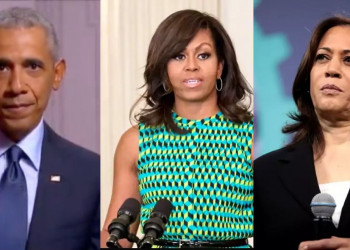 Barack e Michelle Obama declaram apoio a Kamala Harris: ‘Será uma presidente fantástica’