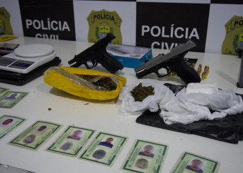 DRACO prende faccionados que utilizavam apartamentos como depósito de armas e drogas no PI