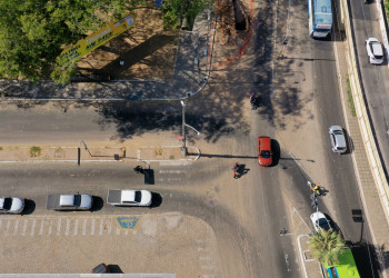 Trecho da Avenida Maranhão ficará totalmente interditado neste fim de semana para obras de esgotamento sanitário