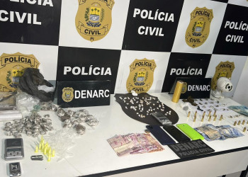 Trio é preso durante operação do Denarc em Teresina; um deles fornecia armas para faccionados executarem desafetos