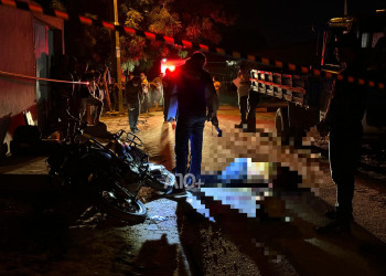 Homem executado a tiros enquanto pilotava moto em Timon-MA teria sido vítima de acerto de contas, diz delegado