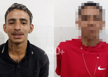 Dupla é capturada suspeita de realizar diversos arrastões em Timon; celulares, objetos e dinheiro são apreendidos