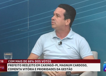 Reeleito, prefeito de Caxingó-PI destaca prioridades para novo mandato e comenta relação com o Governo; VÍDEO!