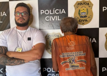 Idoso condenado a 11 anos de cadeia por estupro de vulnerável é preso pela polícia em Barras-PI