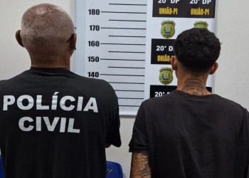Suspeito de vender e comprar entorpecentes é preso enquanto saía de padaria no interior do Piauí