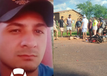 Homem tenta desviar de caminhão, mas perde controle de moto e morre após colisão no Piauí