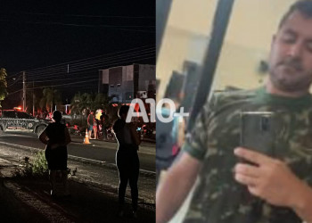 Cabo do Exército morre após perder controle do carro e bater em poste no interior do Piauí