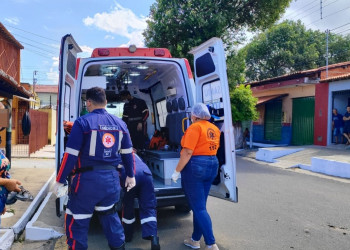 No Piauí, mulher é socorrida após sofrer golpe de punhal no ombro