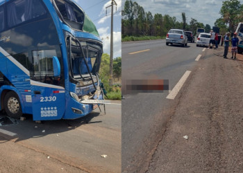 Grave acidente entre dois ônibus e carreta deixa uma pessoa morta e outras feridas na BR-316, entre Timon e Caxias-MA
