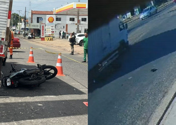 Mulher morre após ser atropelada por caminhão que estaria sem freios em Teresina; vítima estava a caminho do trabalho