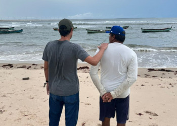 Pescador é preso pela polícia por não pagar pensão alimentícia em Parnaíba, litoral do Piauí
