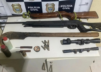 Adolescente é apreendido suspeito de golpear tio com uma foice no Piauí; irmão gêmeo da vítima também foi ferido