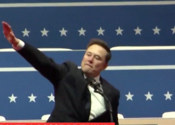 Gesto de Elon Musk em discurso é comparado a saudação nazista após posse de Trump; VÍDEO!
