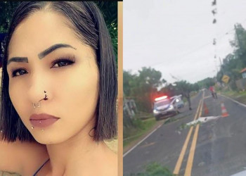 Mulher morre após ser atropelada por caminhão no Piauí; polícia suspeita que companheiro teria empurrado vítima