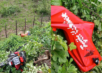 Homem perde controle de moto e morre após cair em barranco na zona Norte de Teresina