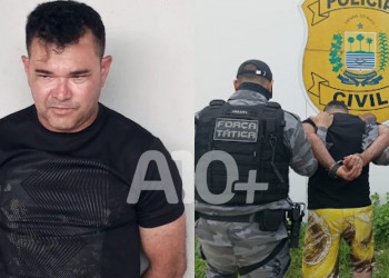 Suspeito de matar homem a tiros na porta de igreja é preso pela polícia no litoral do Piauí