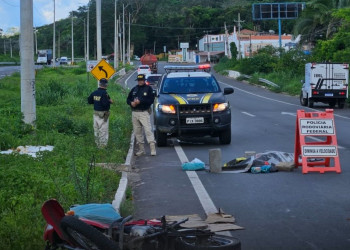Mulher morre e marido fica ferido durante grave acidente na BR-343 em Teresina