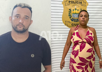 ‘Rafael Dentinho’ e esposa grávida são presos por tráfico no Piauí; droga foi encontrada até no congelador de casa