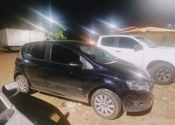Dupla é presa em Timon-MA com chave de carro que pode ter sido usado no roubo de quase R$ 50 mil na porta de banco em Teresina-PI