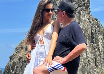 Amado Batista vai se casar sem dividir bens com miss 50 anos mais nova