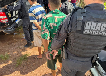 Polícia desarticula boca de fumo e prende faccionados durante operação no Piauí; armas e drogas foram apreendidas